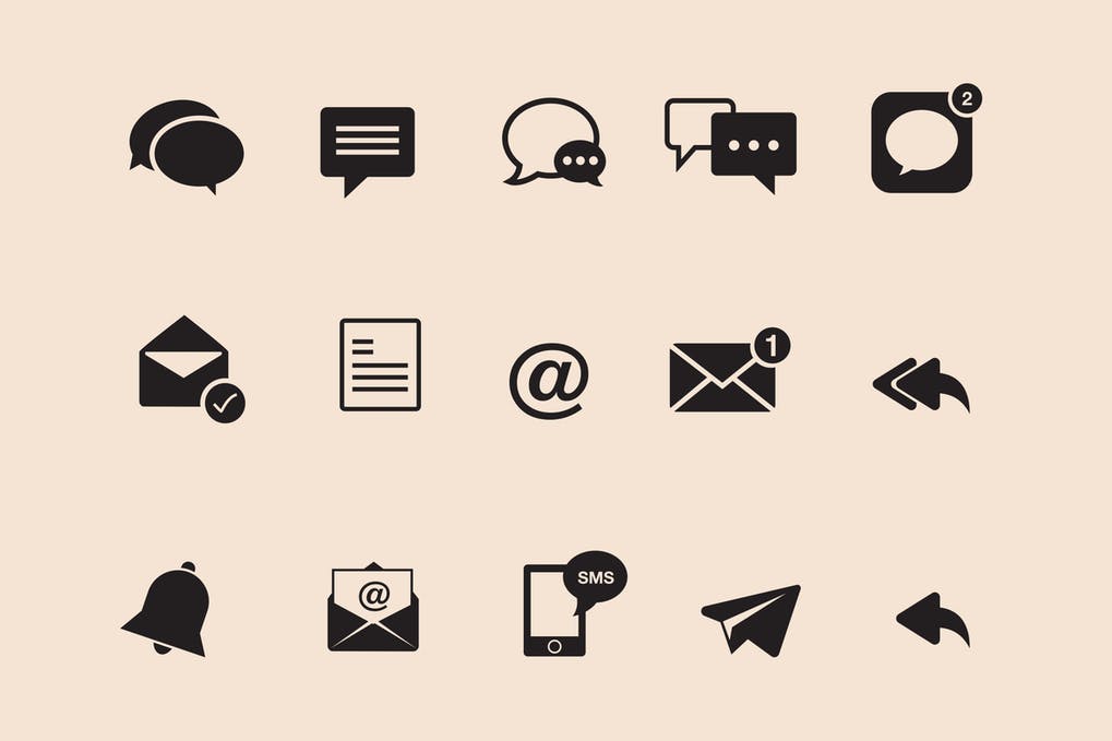 Free Messaging Icons Download