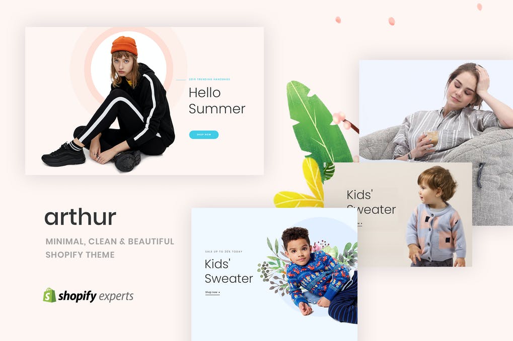 Free Arthur Minimal Clean & Beautiful Shopify Theme Download