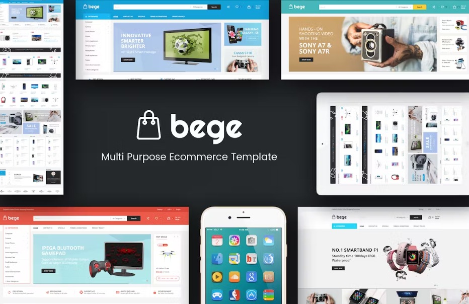 Bege Responsive Opencart Theme