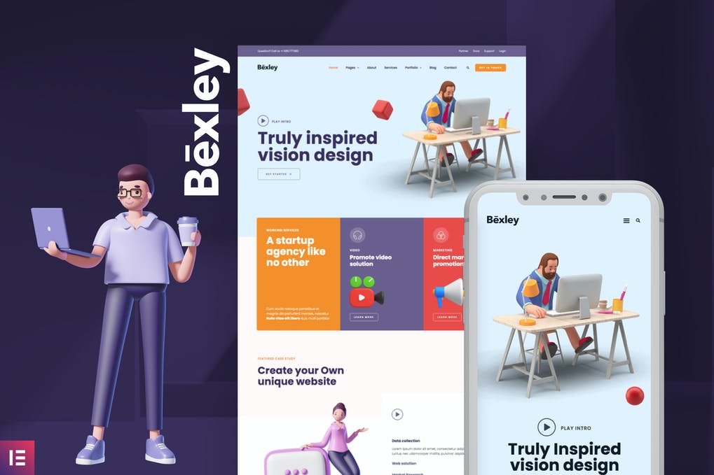 Free Bexley Digital Marketing Agency Template Kit Download