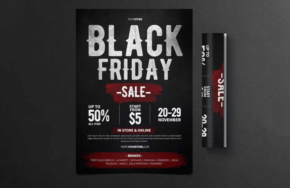 Big Sale Black Friday Flyer Download