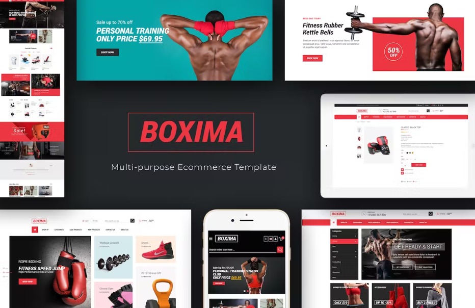 Boxima Sport OpenCart Theme