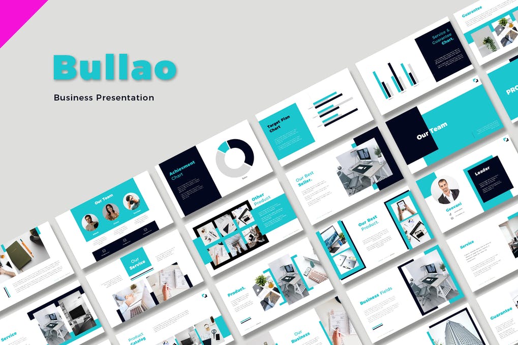 Free Bullao Business Presentation Template Download