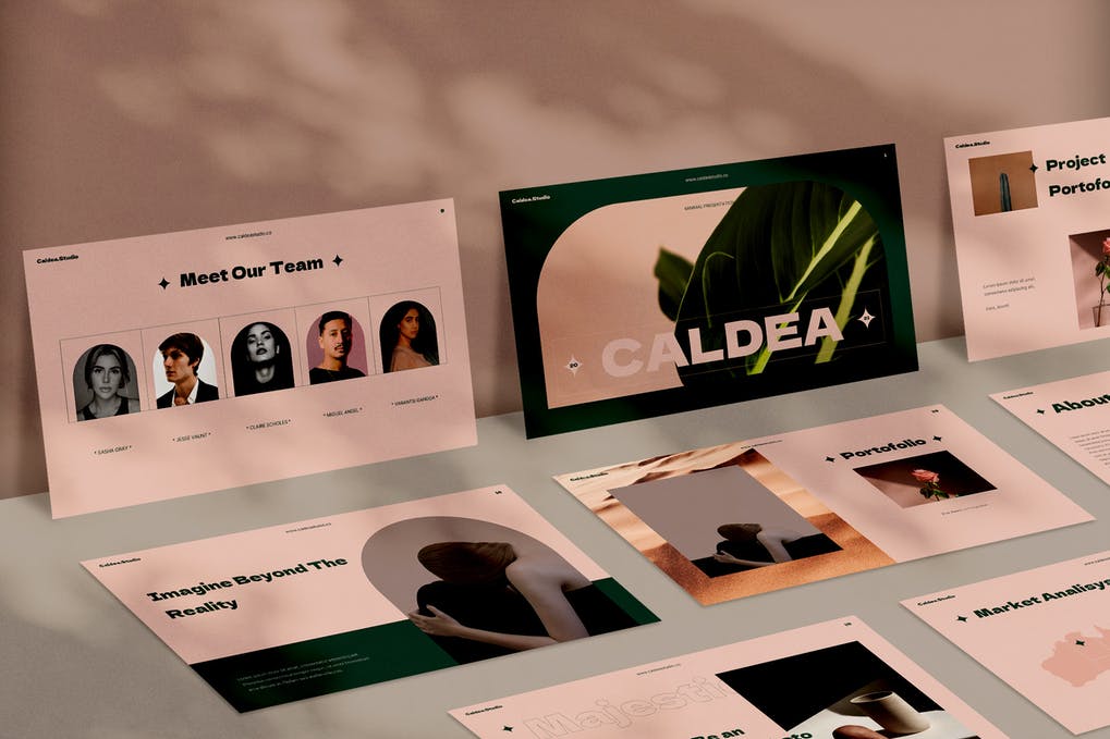 Free Caldea Powerpoint Presentation Template Download