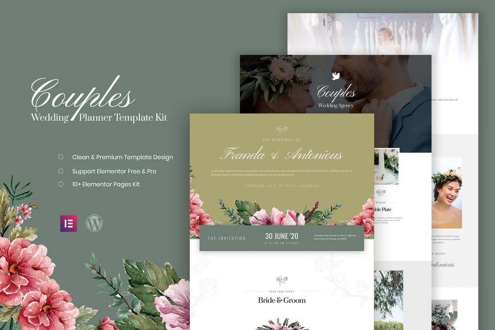 Free Couples Wedding Planner Template Kit Download