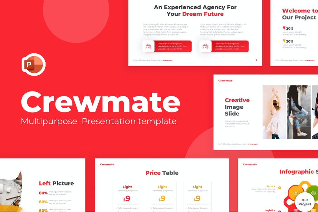 Free Crewmate Multipurpose Powerpoint Template Download