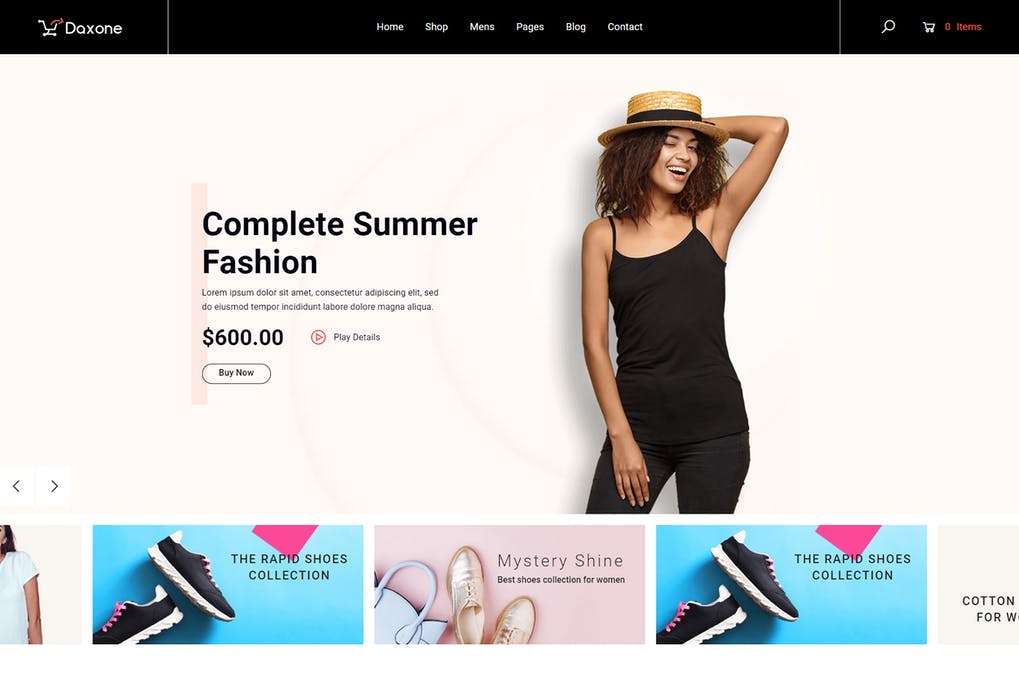 Free Daxone Multipurpose Shopify Theme Download