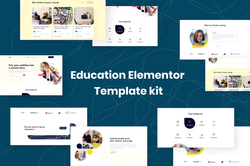 Free Edukit Education Elementor Template Kit Download