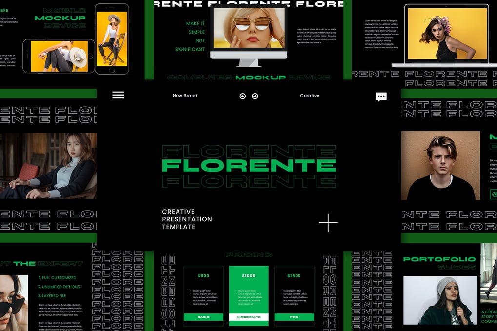 Free Florente Powerpoint Template Download