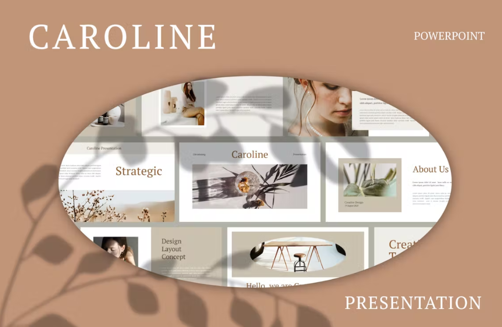 Free Caroline PowerPoint Presentation Template Download