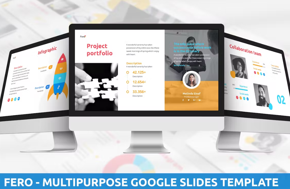 Free Fero Multipurpose Google Slides Template Download