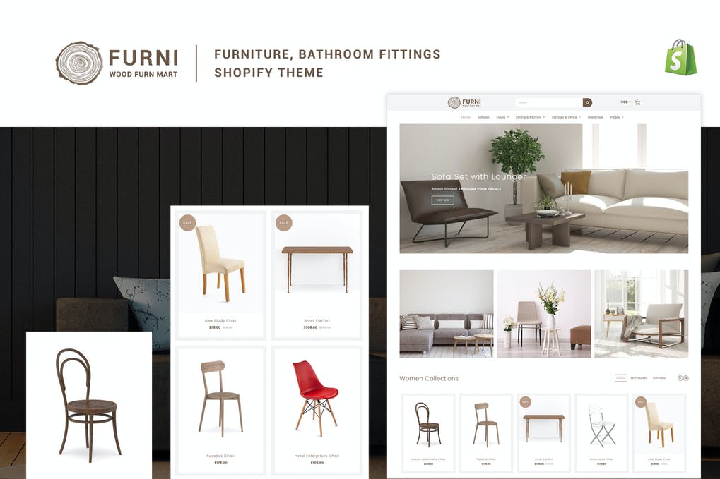 Free Furni Furniture Bathroom Fittings Shopify Theme Download