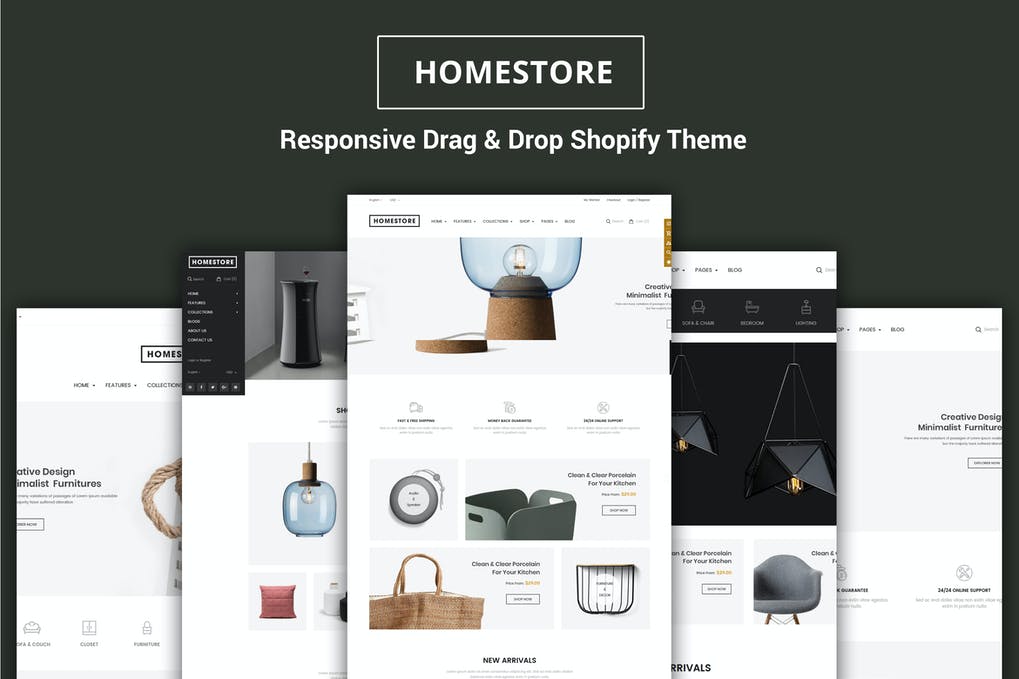 Free HomeStore Furniture Sections Shopify Theme Download