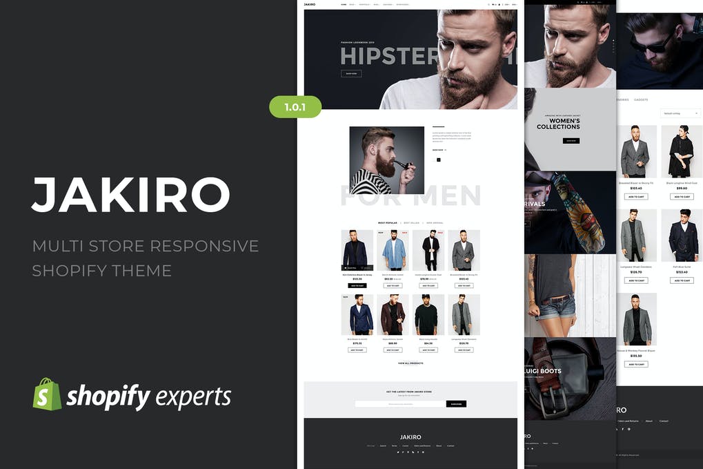 Free Jakiro Multi Store Responsive Shopify Theme Download