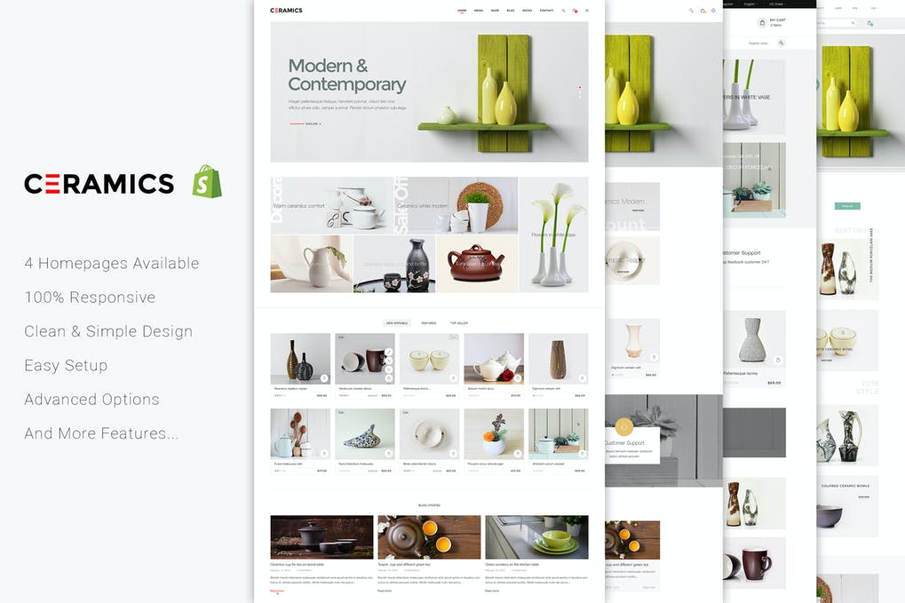 Free Jms Ceramics Responsive Shopify Theme Download