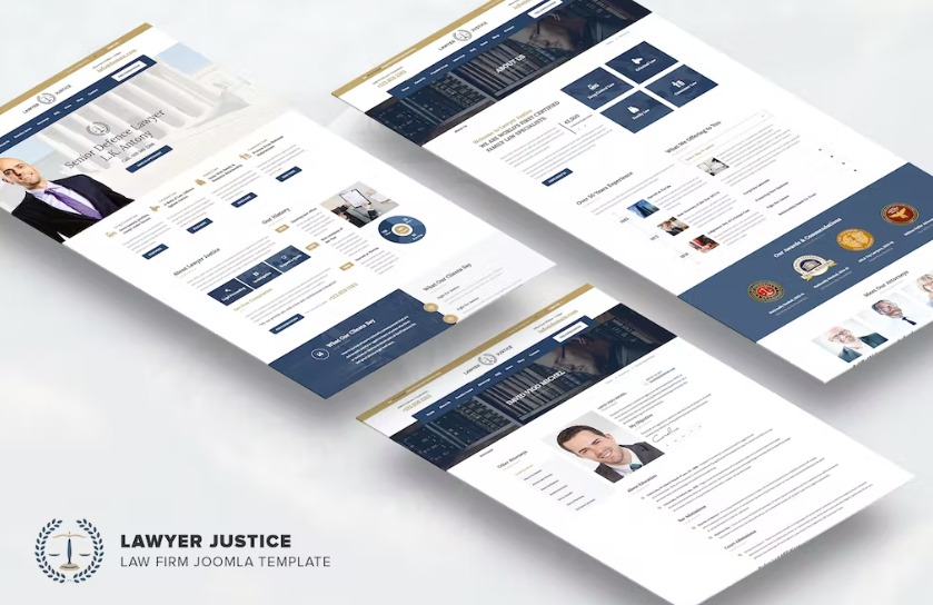 Free Justice Law Firm Joomla 4 Template Download