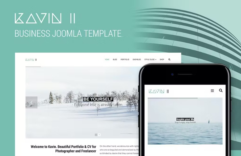 Free Kavin II Business Joomla Template Download