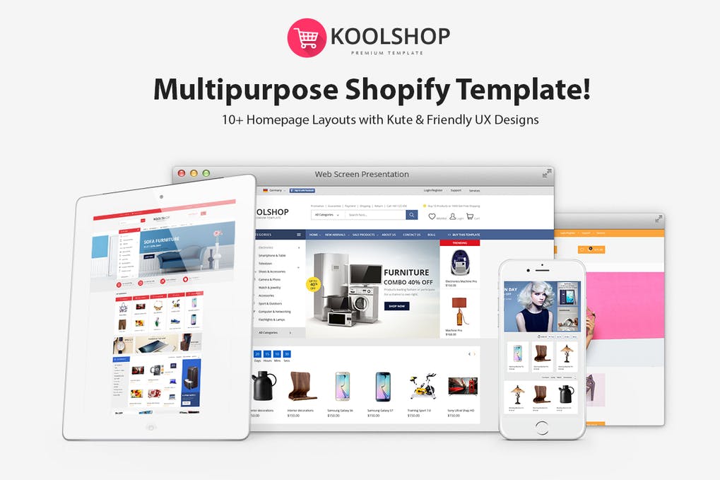 Free KoolShop Responsive Shopify Theme Download