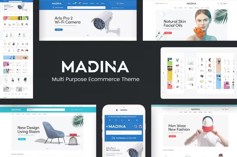 Madina Responsive OpenCart Theme