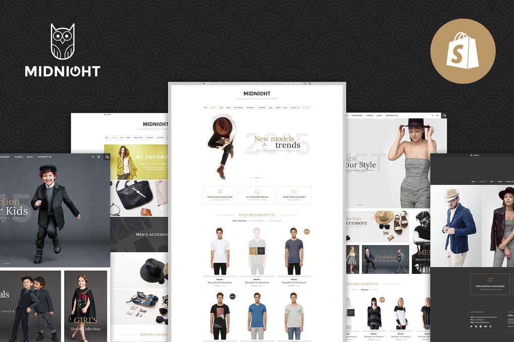 Free Midnight Responsive Shopify Theme Download