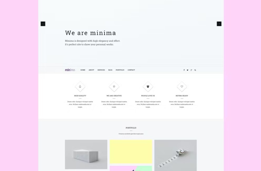 Free Minima Creative & Professional Joomla Template Download