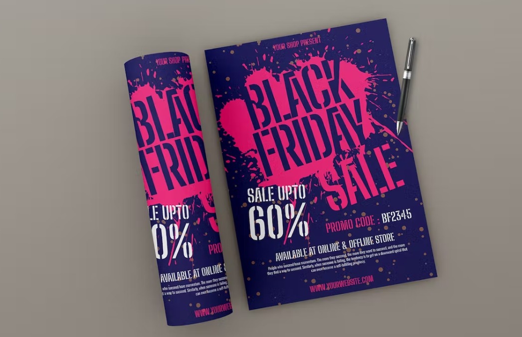 PSD Black Friday Flyer Template