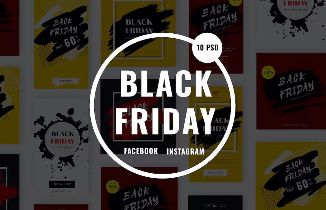 Free PSD Black Friday Sale Banners Template Download