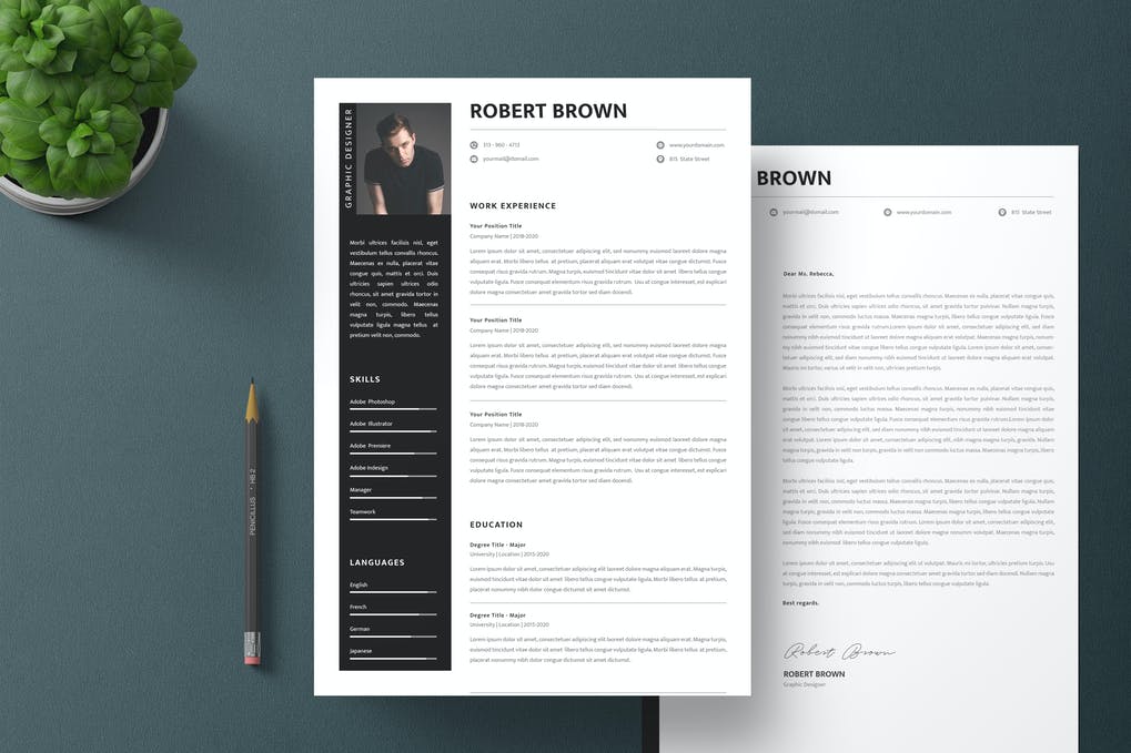 Professional Resume & Letter Template Vol.01