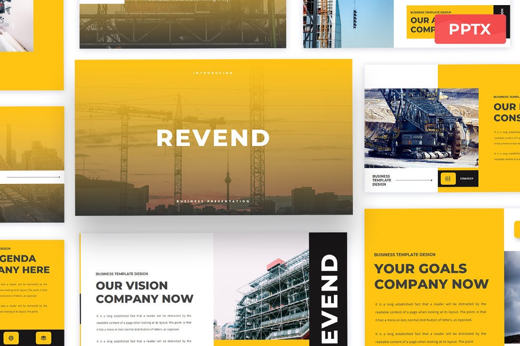 Free Revend Powerpoint Presentation Templates Download