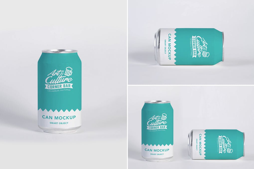 Free Soda Can Mock Up Download