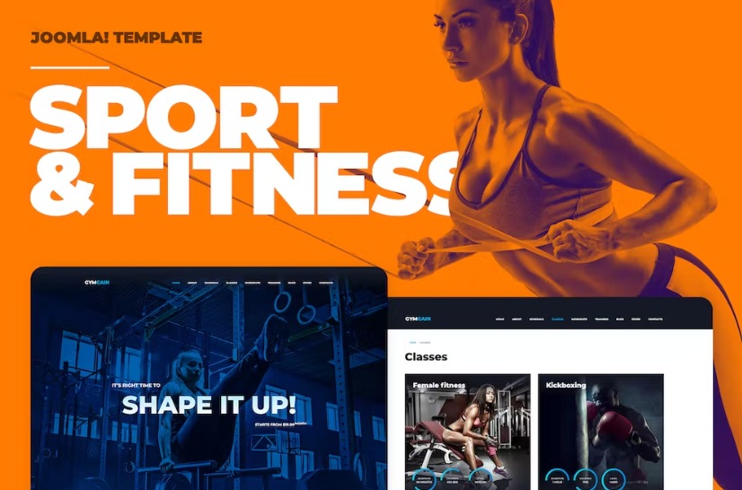 Free Sports Joomla Template Download