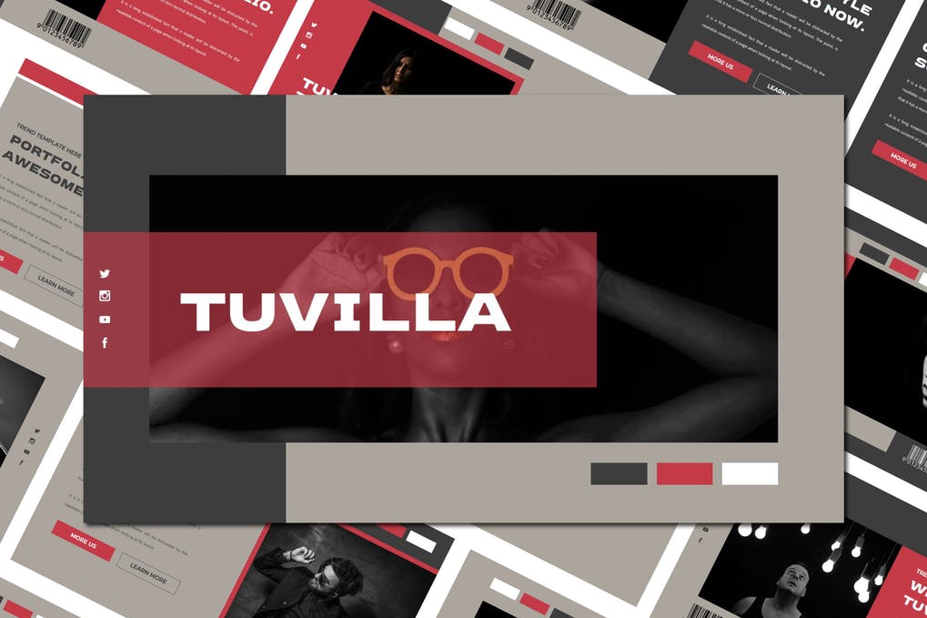 Free TUVILLA Powerpoint Template Download