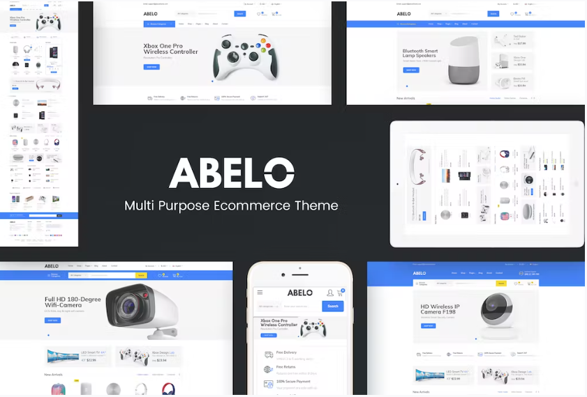 Free Abelo Digital Responsive Prestshop Theme Download