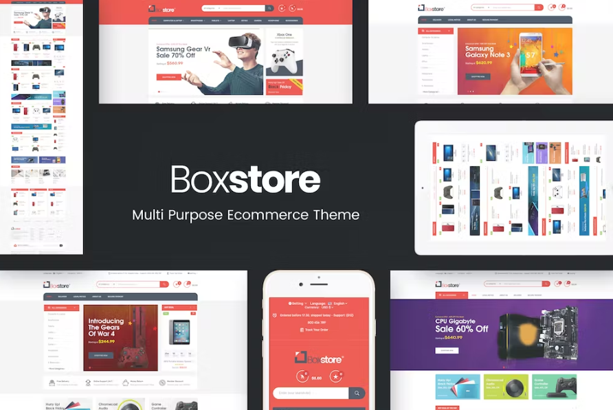 Free BoxStore Multipurpose Prestashop Theme Download