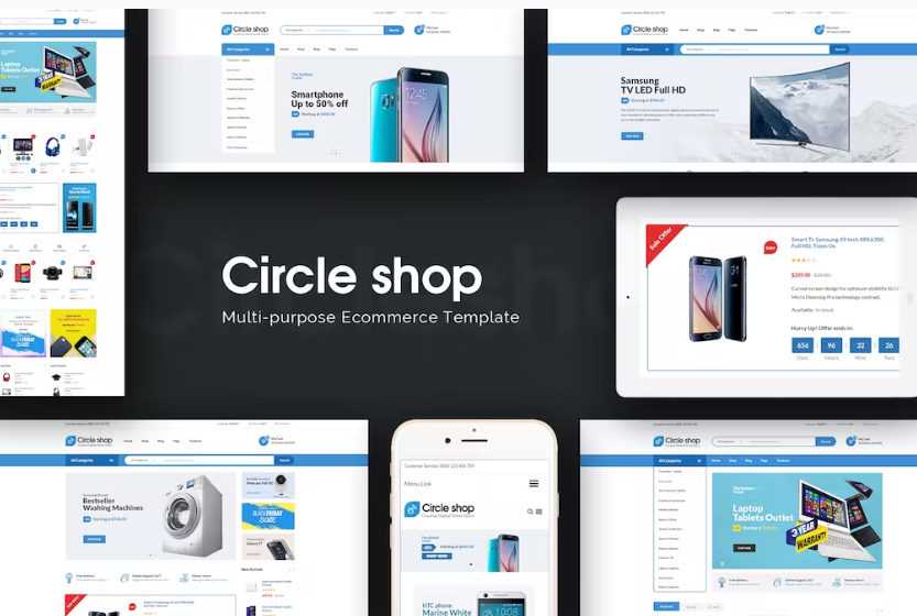 Free CircleShop Responsive Magento Theme Download