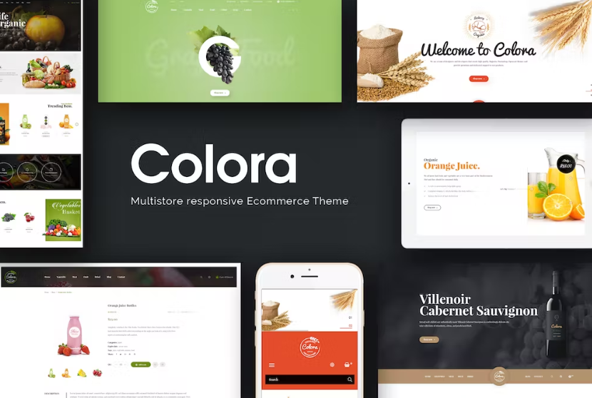 Free Colora Organic Responsive Prestashop Theme Download