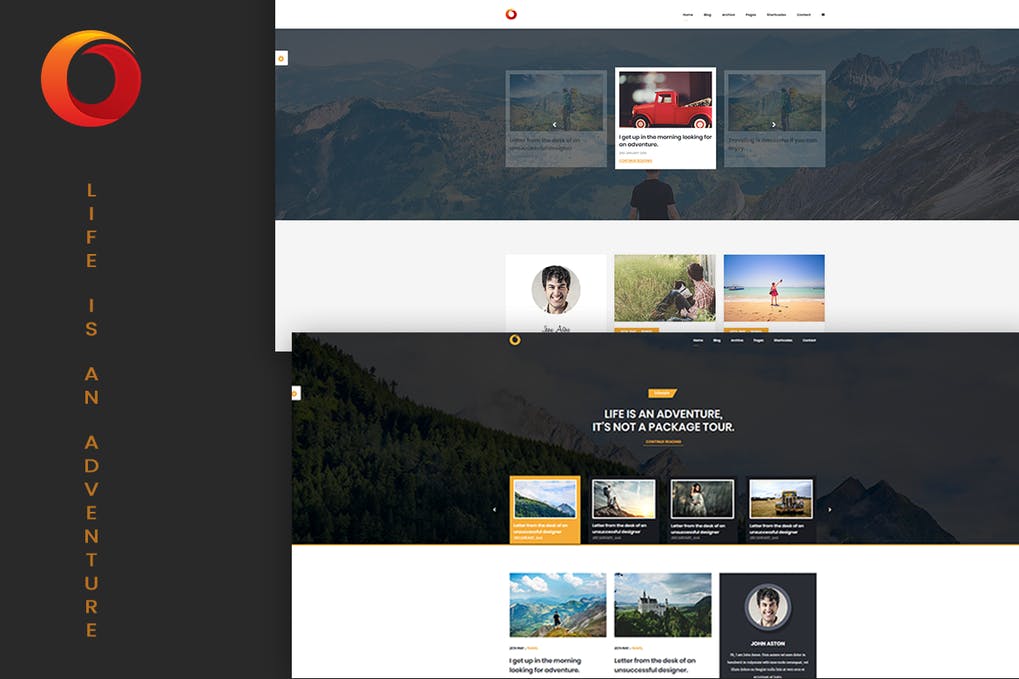 Free Dot Personal Blog HTML5 Template Download