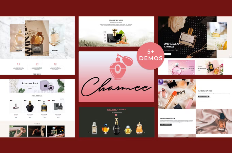 Free Charmee Perfume And Cosmetics Shopify Theme Download