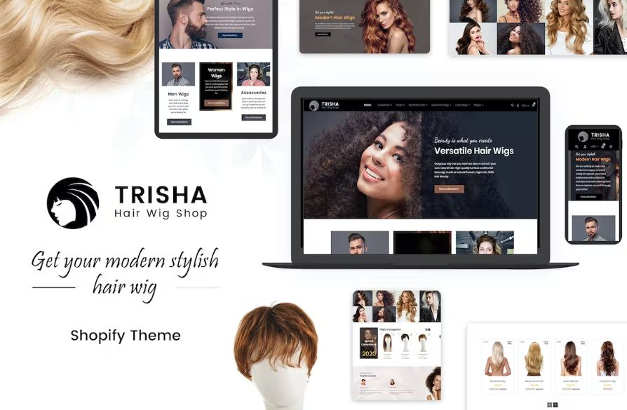 Free Trisha Hair Weave Wig Shopify Theme Download