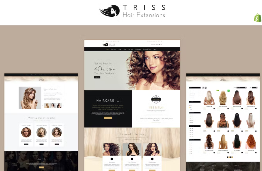 Free Triss Salon Barber Store Shopify Theme Download