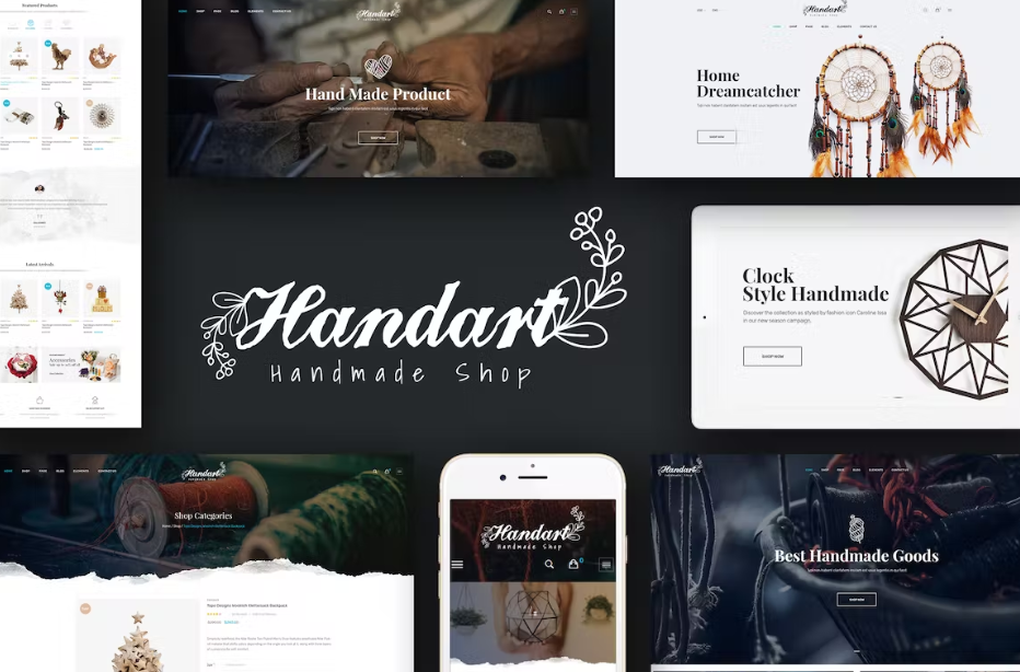 Free HandArt Prestashop 1.7 Theme for Handmade Artist Download