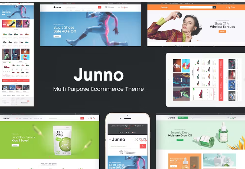 Free Junno Multipurpose Responsive Prestashop Theme Download