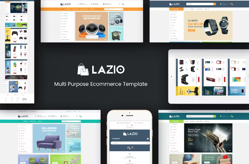 Free Lazio Multipurpose Responsive Prestashop Theme Download