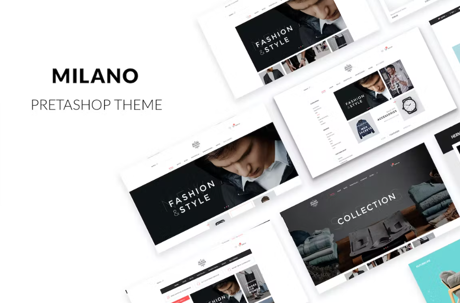 Free Milano Responsive Prestashop 1.7 1.6 Theme Download