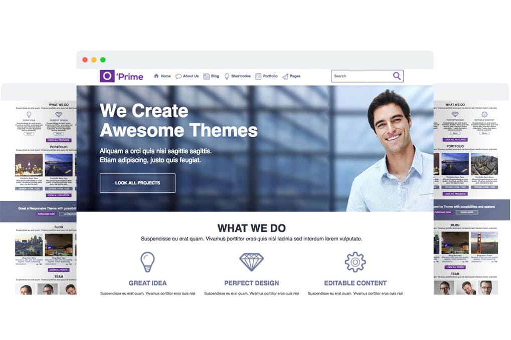 Free Oprime Multi Purpose Responsive HTML Template Download