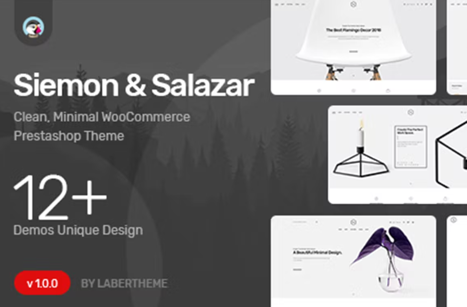 Free Themes Siemon & Salazar Responsive PrestaShop Themes Download