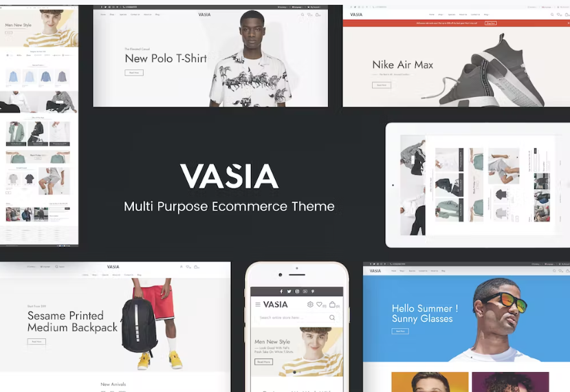 Free Vasia Multipurpose Responsive PrestaShop Theme Download