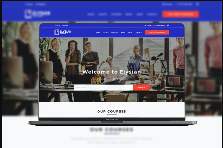  Free Elysian LMS WordPress School Theme Download