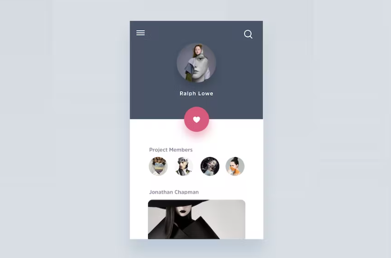 Free Fashion Artist Social App Screen Download