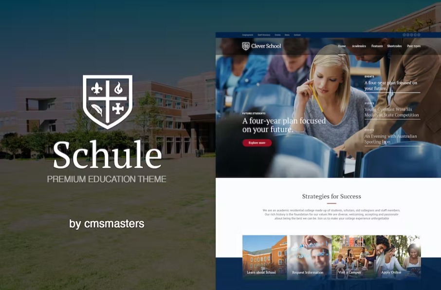 Free Schule School & Education Theme Download